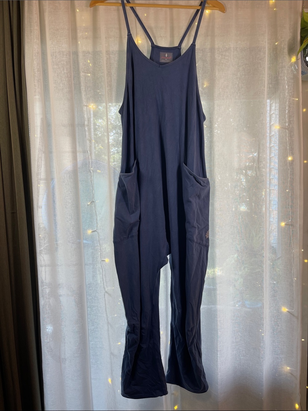 FP Movement by Free People WashedNavy Hot Shot Onesie Jumpsuit